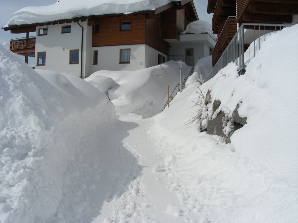 Project Edelweissanger winterview from east (april 2009) by Van Ulft