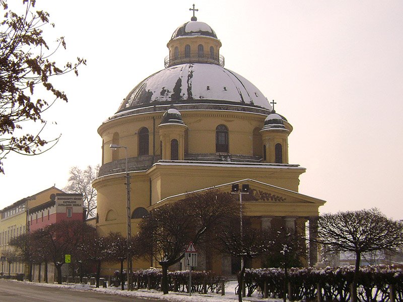 The Round Temple - A Kerektemplom, Febr.22,2009 by PanoramioEsztergom