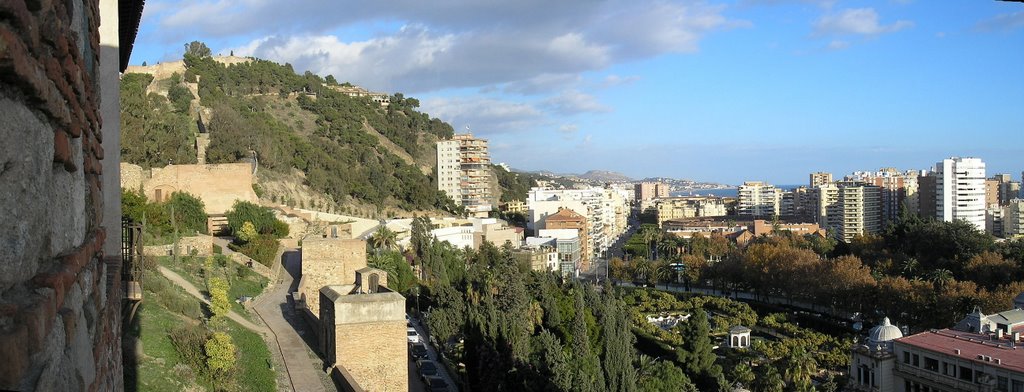 Vista Este de Málaga desde La Alcazaba 11-12-2005 by IgorVA