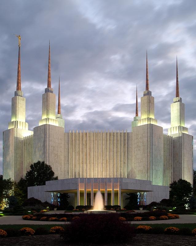 Washington DC Temple by Aaron Nuffer