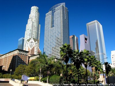 Los Angeles Skyscrapers by David Liu