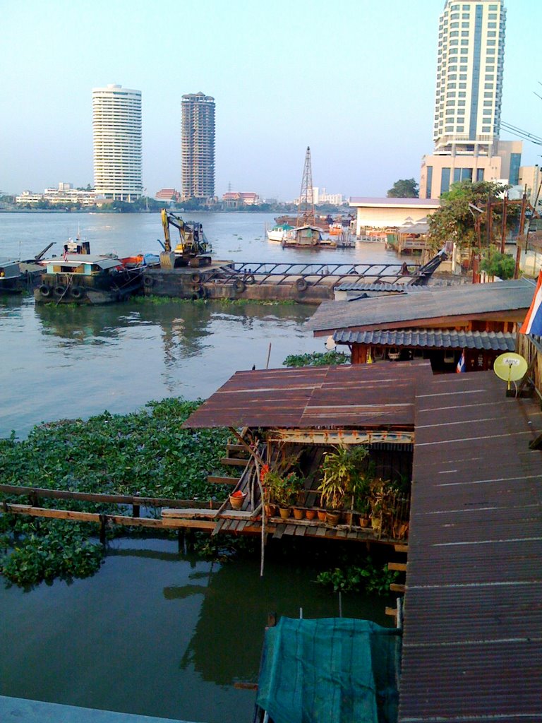 Chao Phraya, Saphan Pinklao by ellibean