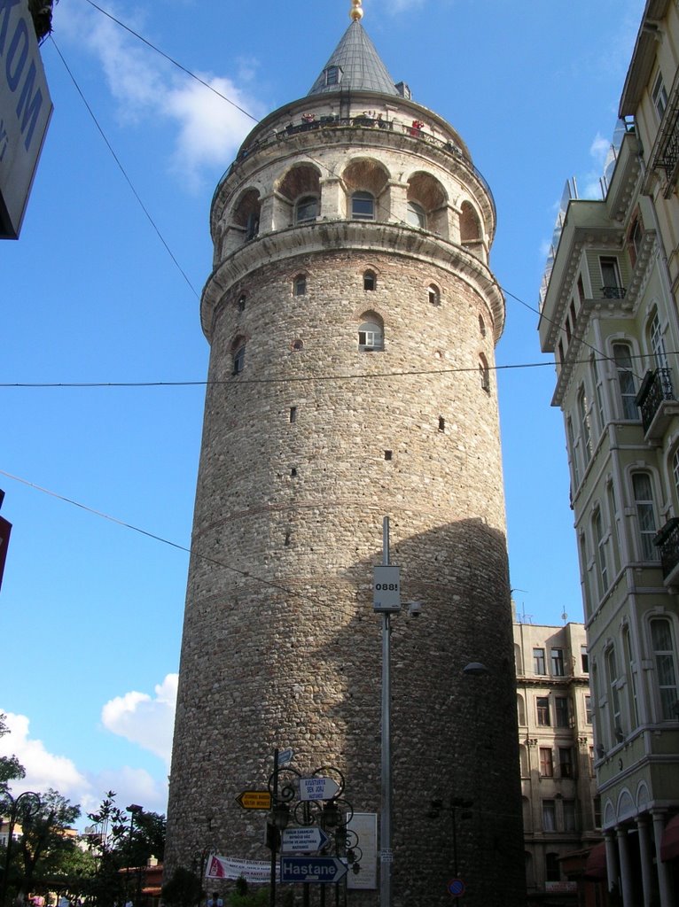 Galata Tower by Antonio F Millán