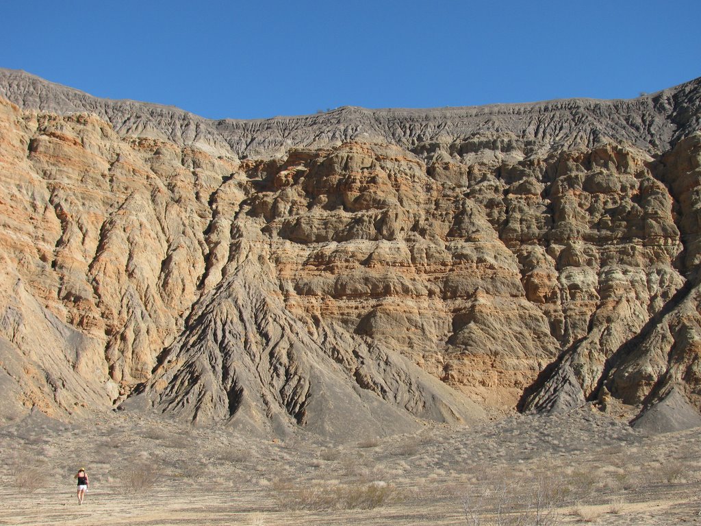 Bottom of 500 foot deep Ubehebe Crater, Death Valley by tigrelilly79