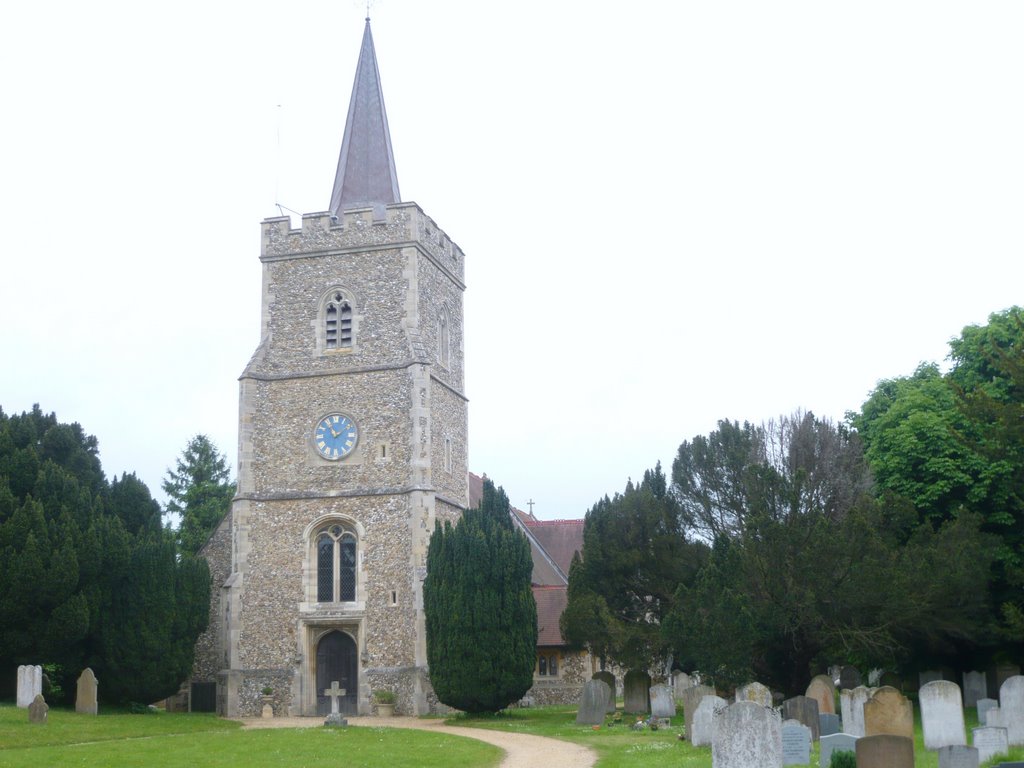 St Mary's church, Hertingfordbury by StephenHarris