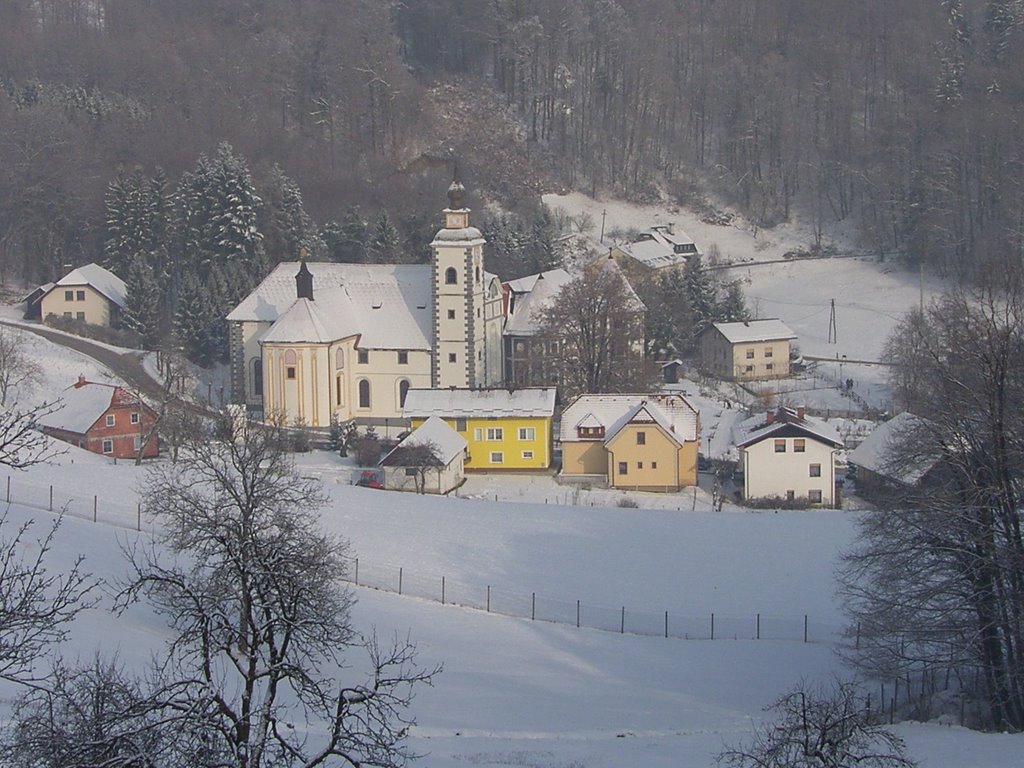 Church and Abbey of Olimje Slovenija by Bart.Bennink