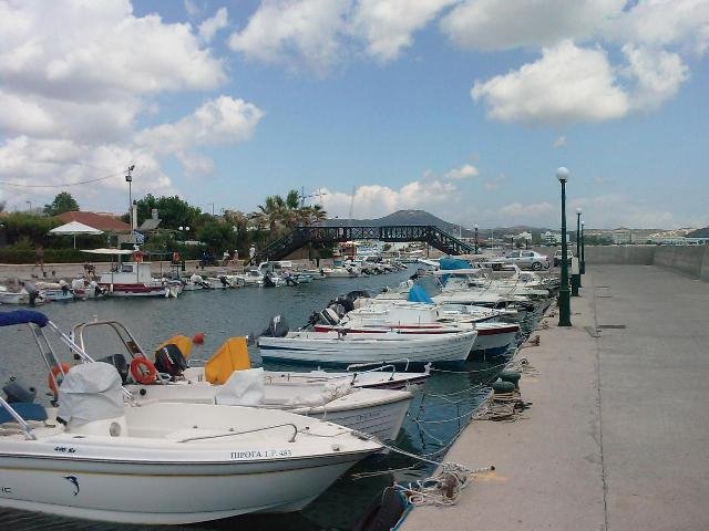 Faliraki Harbour, june 2009 by Ivar Buxrud