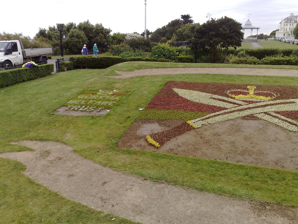 Gurkha welfare trust planted by V.Fletcher & M.Johnson by vearon