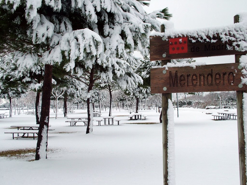 Parque Polvoranca nevado 3 by tidirium