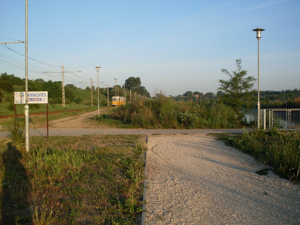 Stop Kőérberek of tram 41,21st May,'09;5:47 by Aeslan