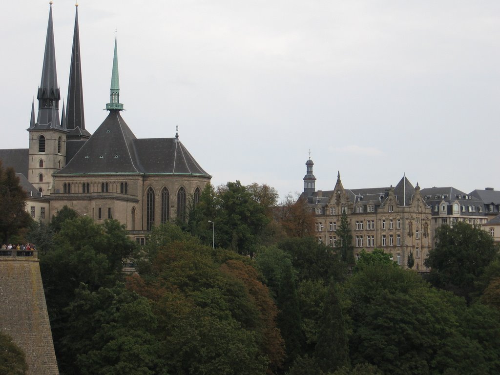 Old city of Luxemburg by Carli Peters