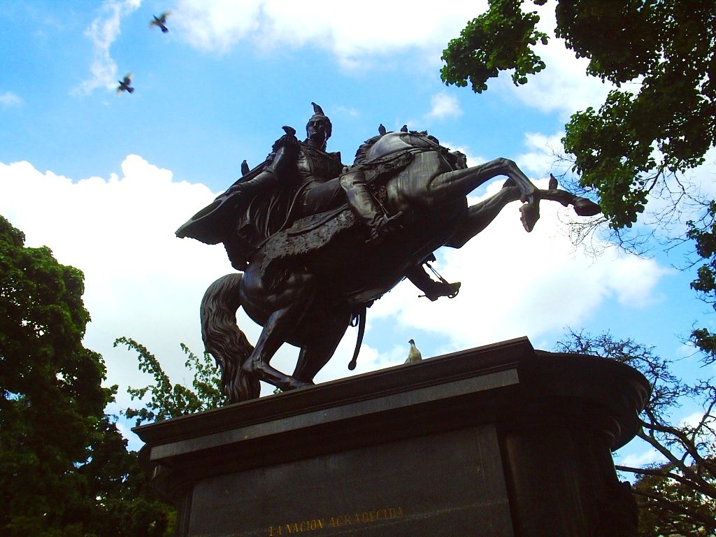 Estatua de Bolivar by Eudis Perez