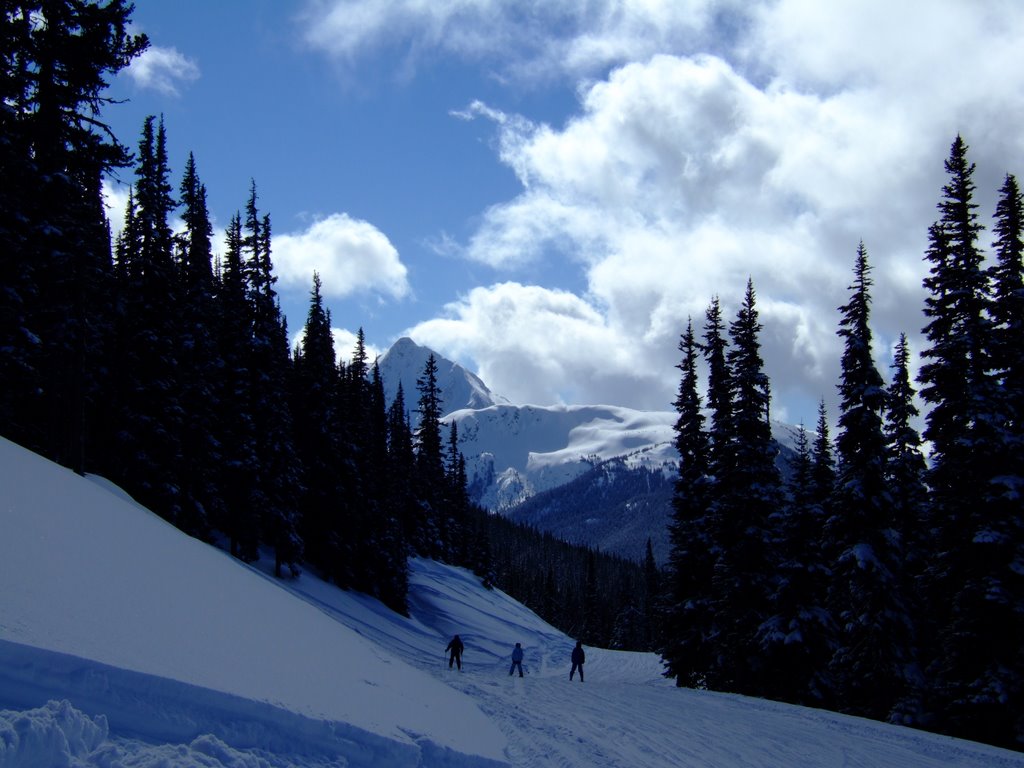 On the way to 7th heaven, Blackcomb/Whistler by tonkotsuchashumen