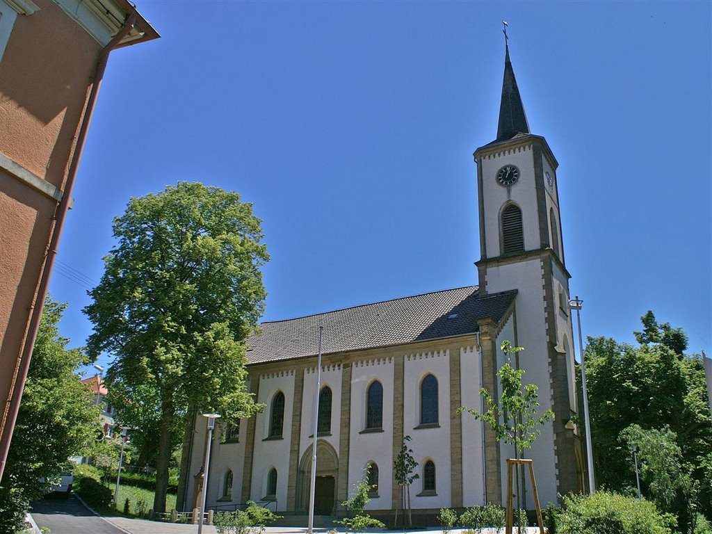 Bretten Ruit ev. Kirche 2 by Augenstein