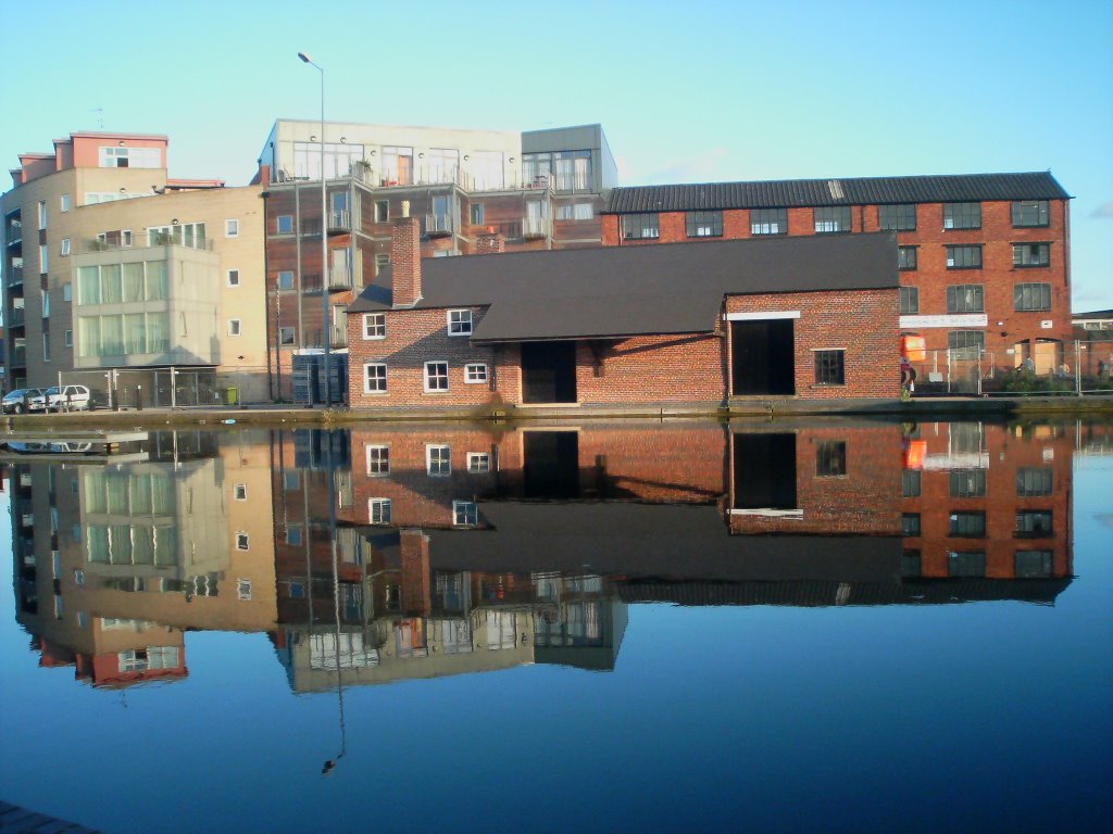 Summer on the canal walsall by demtech