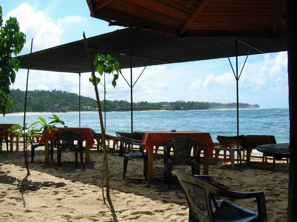 Unawatuna Beach by buddhika Priyanjith