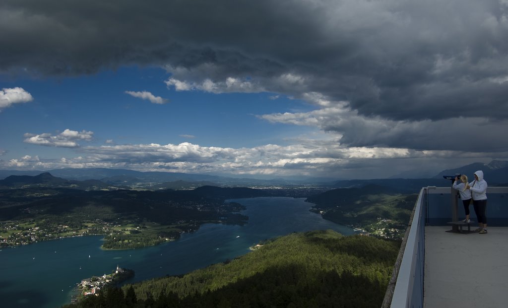 Wörthersee, pyramidenkugel view by hrald