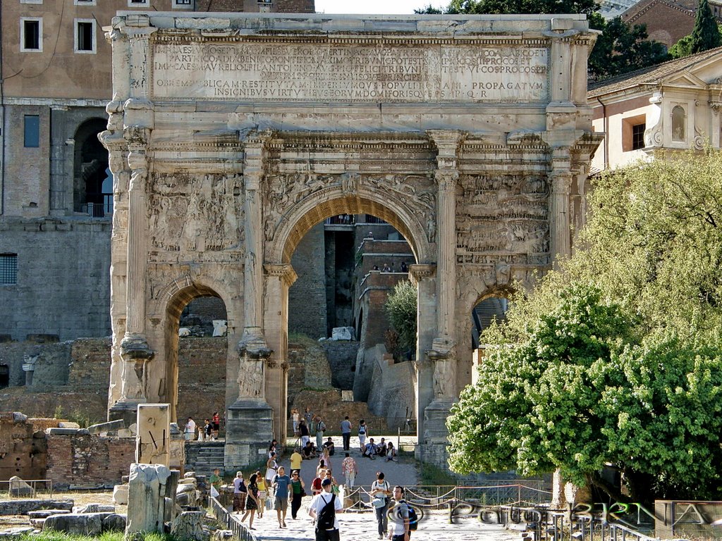 Roma Roman Forum Arch of Septimius Severus - By Pato by Patrik BRNA