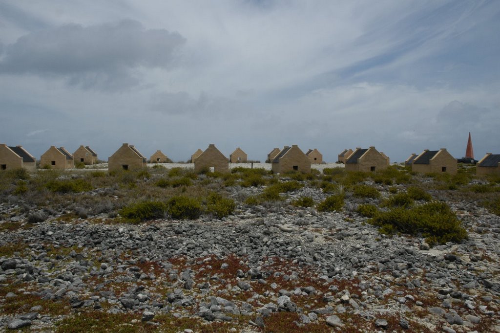 Old slave huts at Oranje Pan by Jos_S