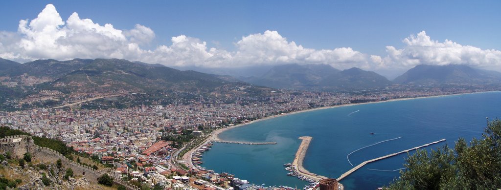 Alanya-Ostblick by jorig