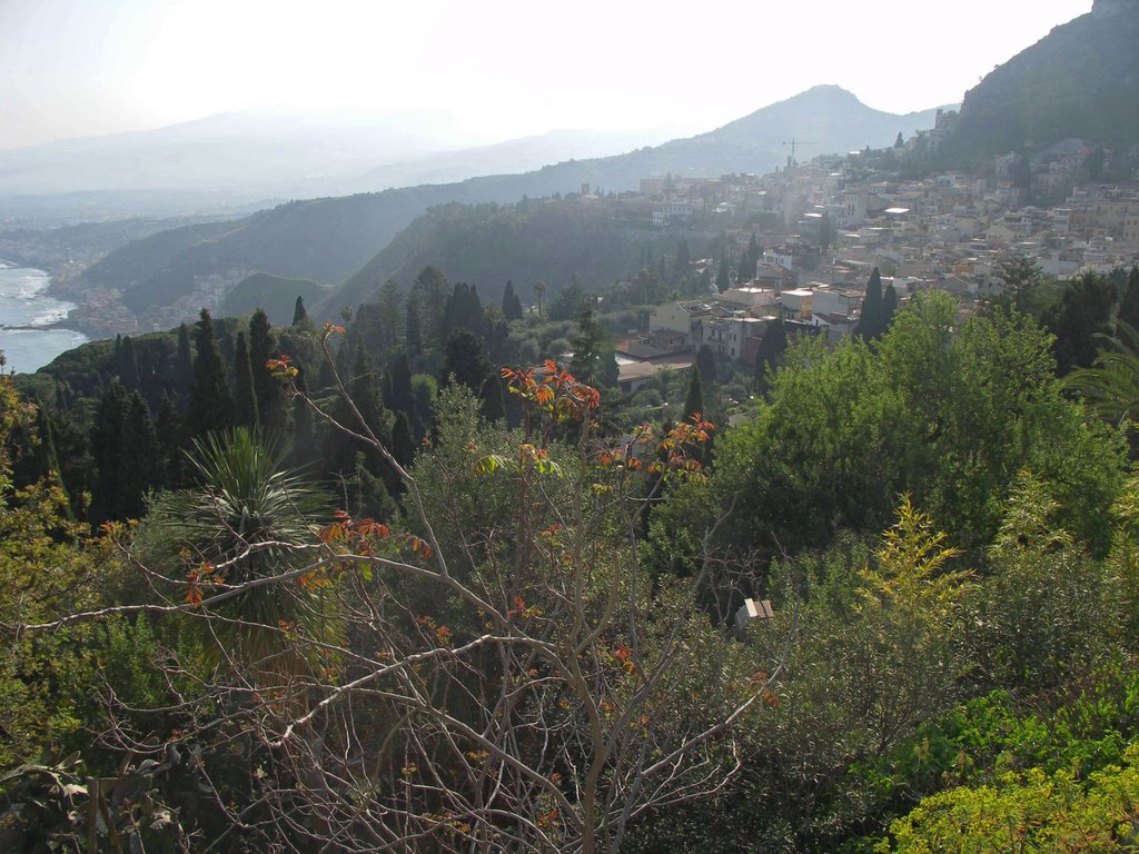 Taormina, panoramic view by erohov