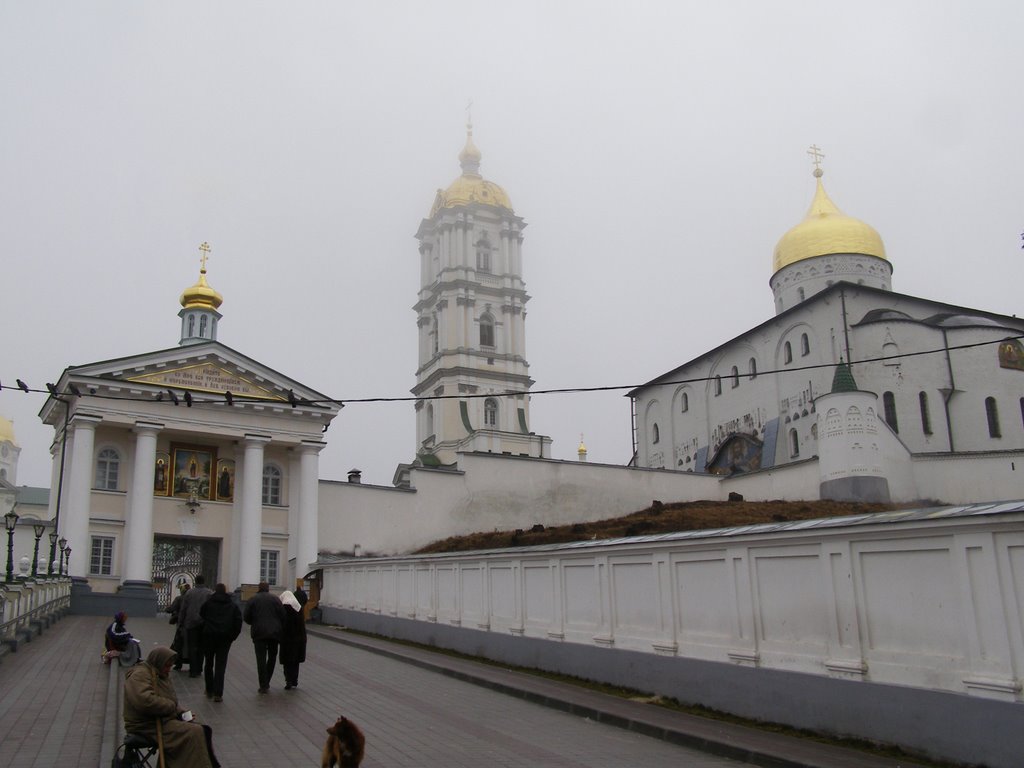 Pochaevska lavra by Alexander Nikishin