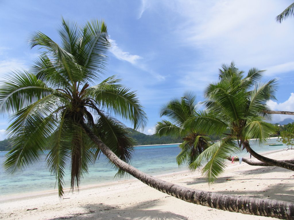 Takamaka Beach by Inna Klim