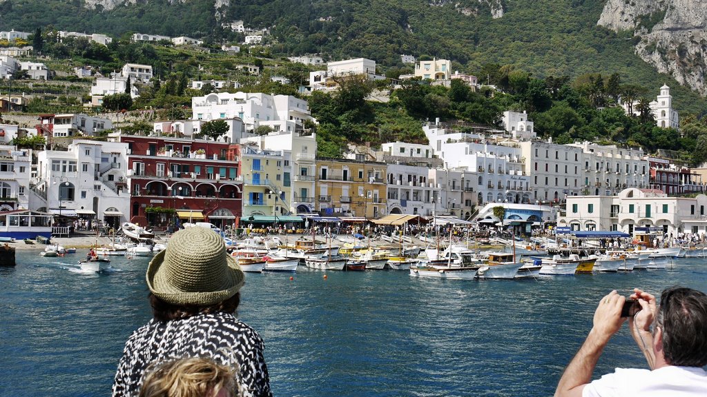 Italien - Capri - Hafen by Wolfgang Spillner