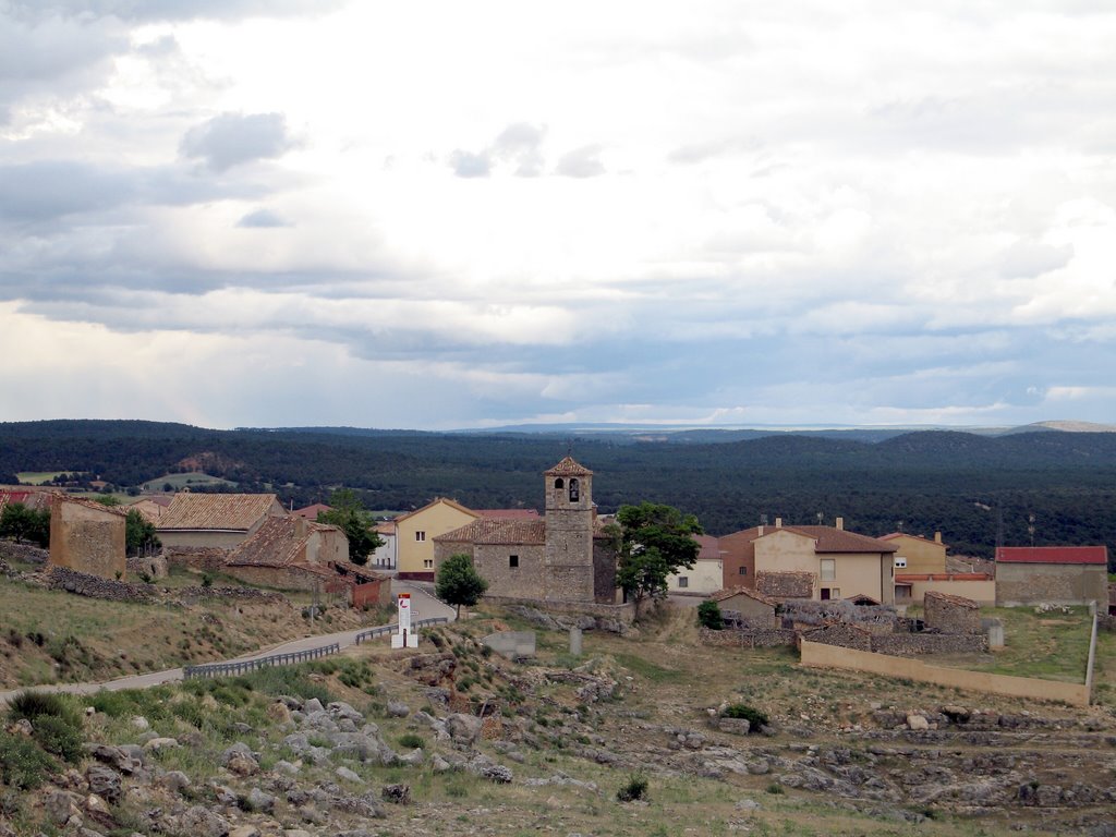 San Miguel de Gormaz by Manuel Velo Martinez