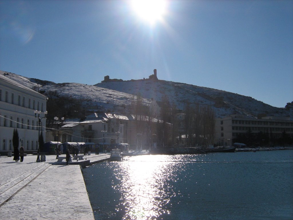 The sun in the winter Balaklava by FranchExpert