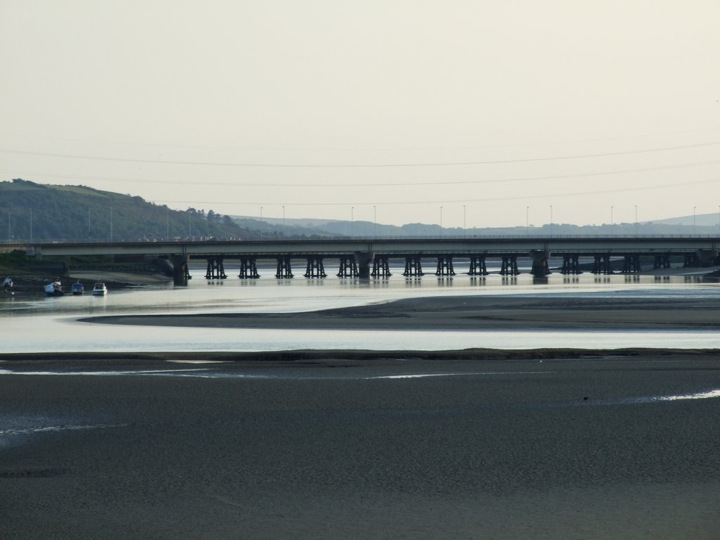 Bridge, Loughor, Wales, UK by Slawomir Purzycki