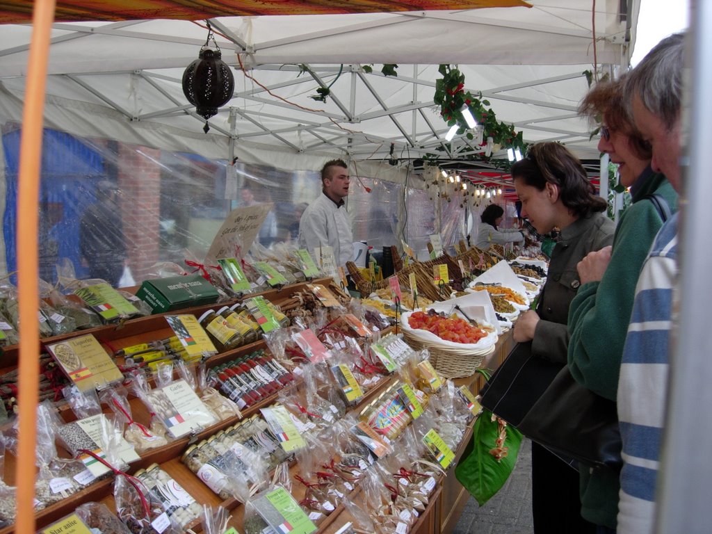 French market on Sutton high street by iuhh