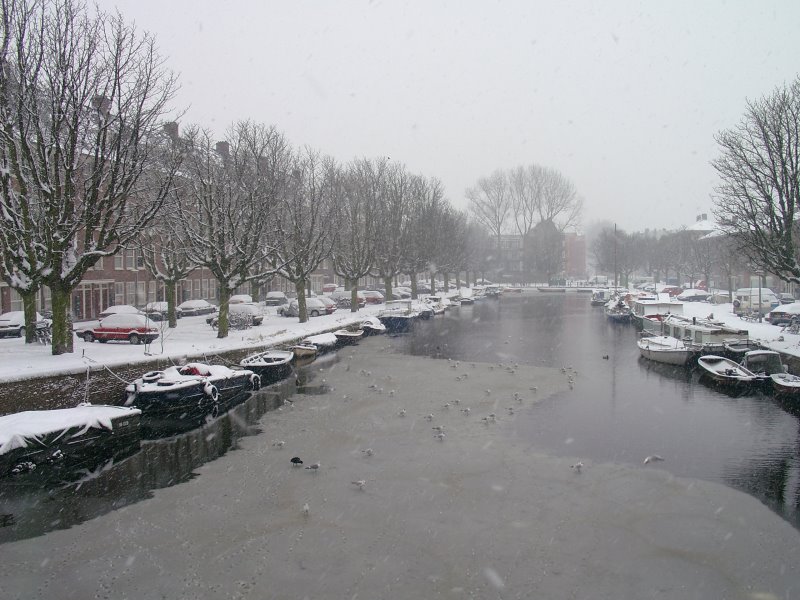 De Rijpgracht (winter) by afcajax