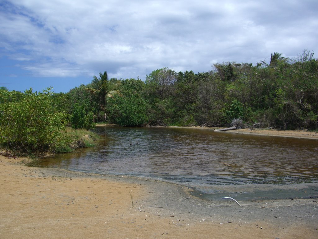 Playa Escondida estuario by Gabriel D'Attili