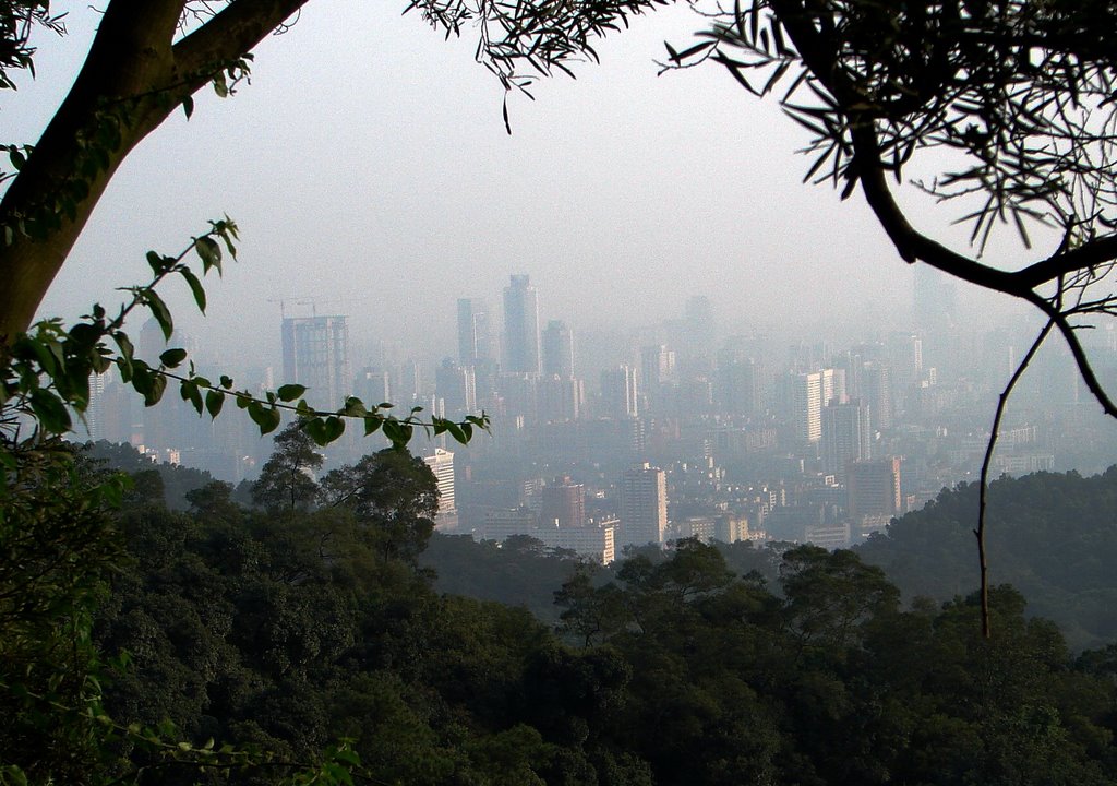 Over View for GuangZhou from the White Cloud Mountain by Yasser El-Rasoul