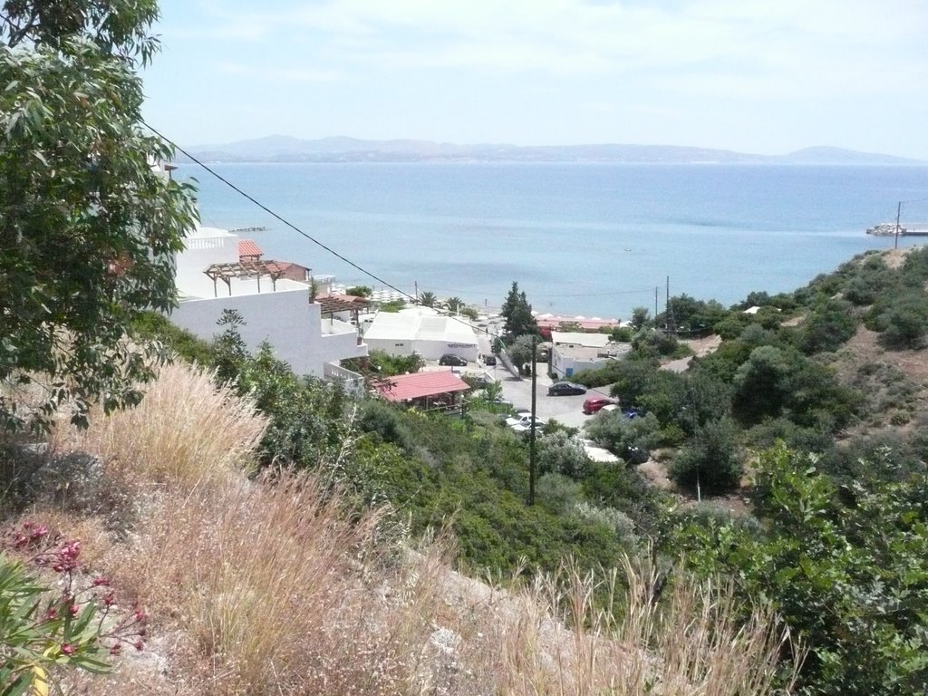 Approaching Agia Galini by W. Reichow