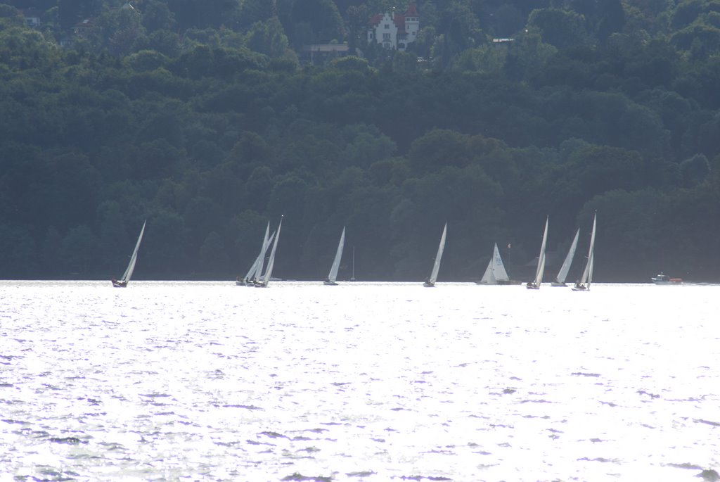 Segelregatta bei Leoni / Starnberger See by Reiseblog