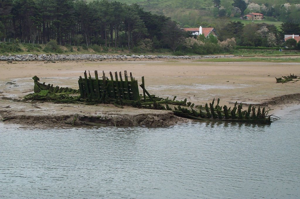 Zumaia, Gipuzkoa, Spain by Jacques De Lescar