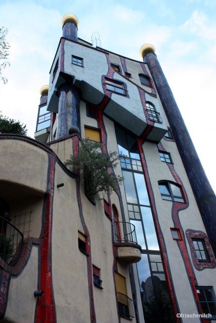 Plochingen - Unterm Regenturm, Friedensreich Hundertwasser by frischmilch