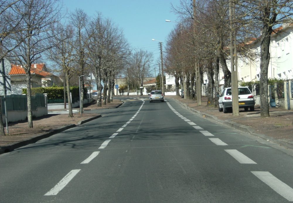 Avenue Rhin et Danuble en direction du nord (Rochefort) by yoyo17017