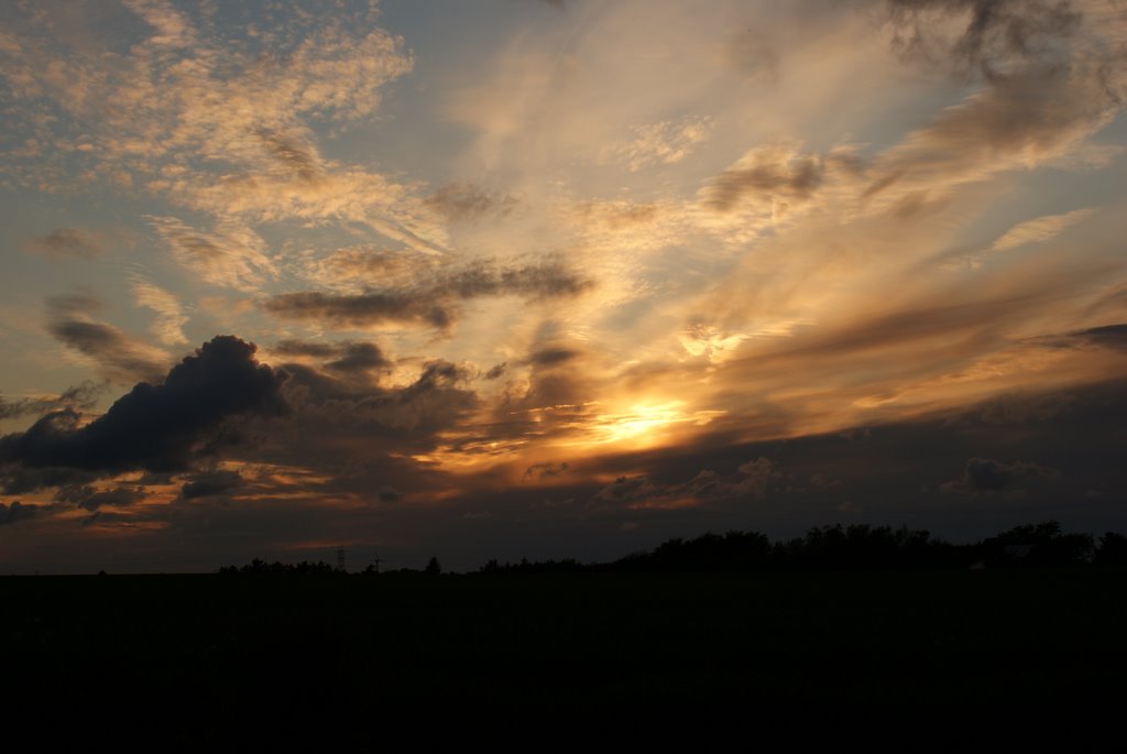 Stunning Midsummer Sunset by Peter VG Kristiansen