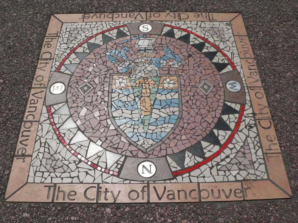 Na chodniku w Downtown Vancouver by Rafał Leppert