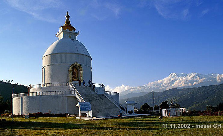 (messi02) Pokhara – World Peace Stupa or Shanti Stupa  [310°] by ©polytropos