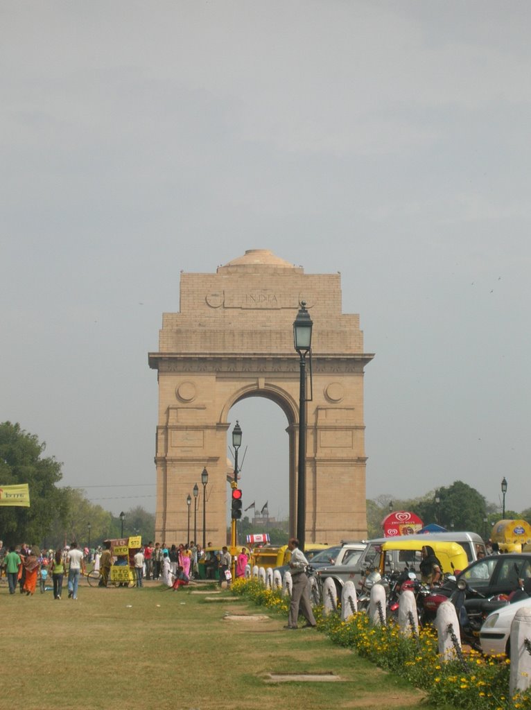 India gate New Delhi by stefano.galli1979