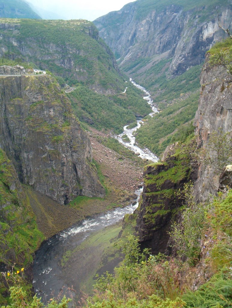 Vøringsfossen by Arnth J Midtbø