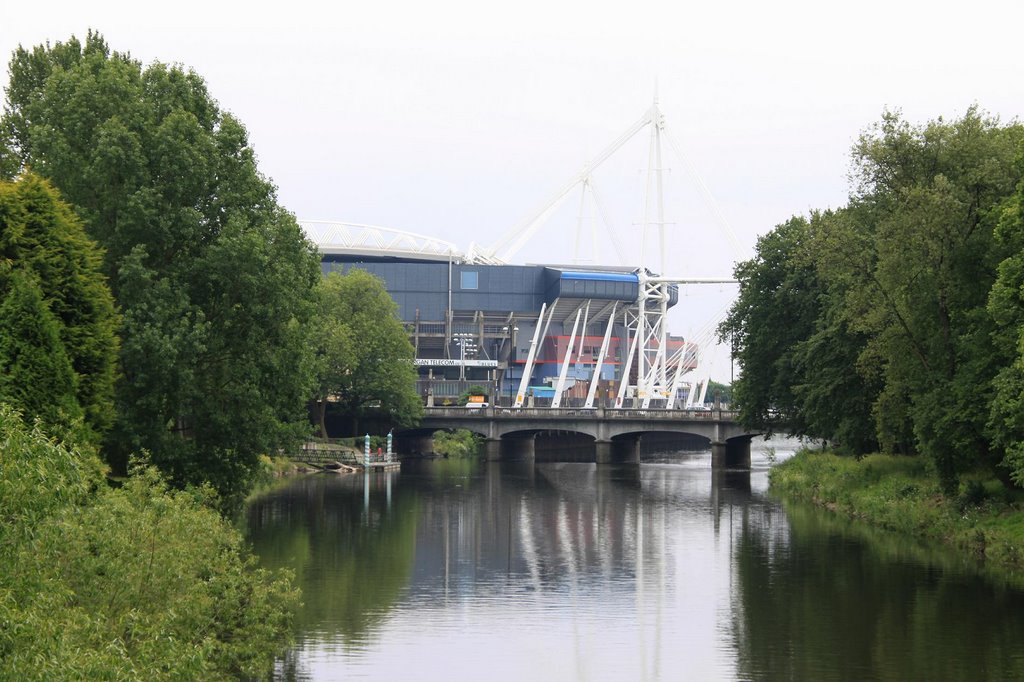 Millennium Stadium from Sophia Gardens by JohnHW