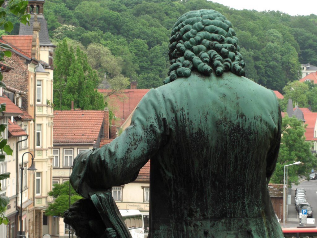 Johann Sebastian Bach über Eisenach by © PerAstra