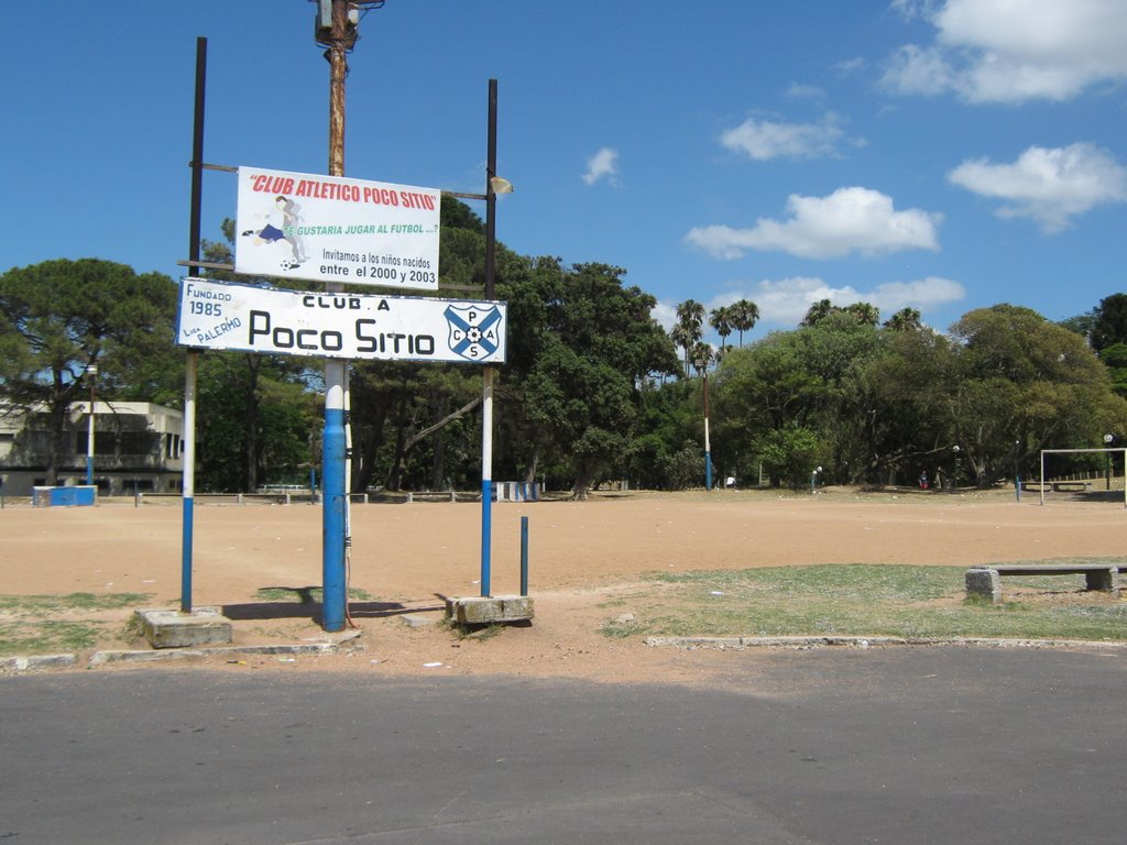 La cancha del Poco Sitio by SergioVelázquez