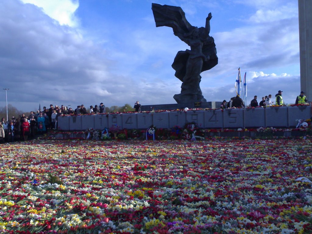 Victory monument by Aviatori.lv