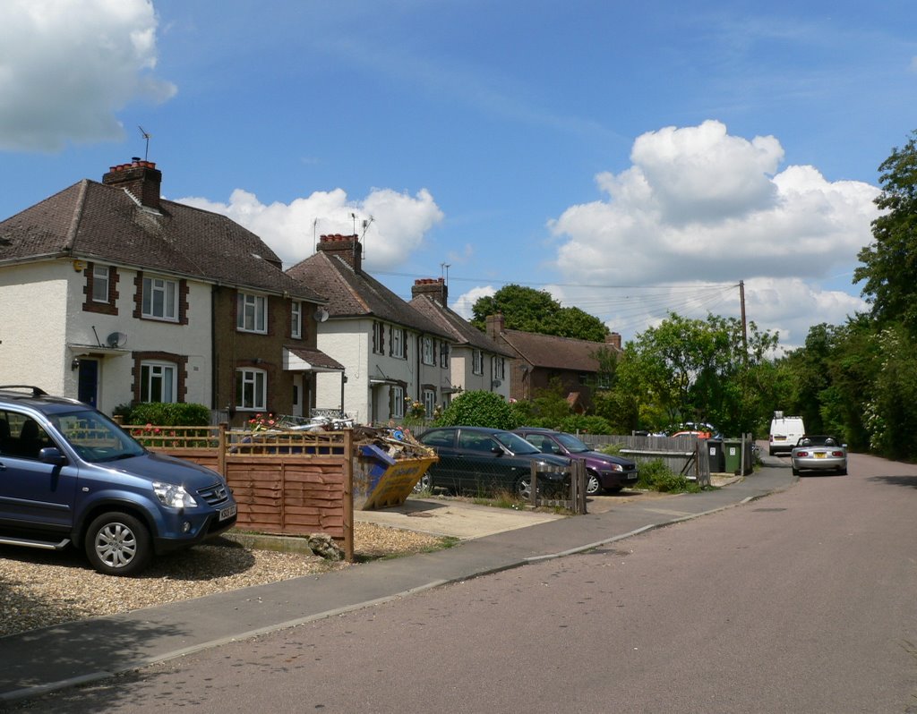 Church Meadow Cottages, Great Gaddesden, Hertfordshire by Frank Warner